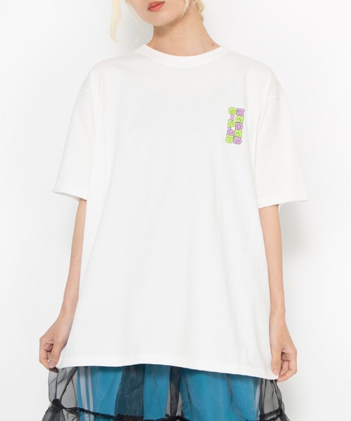 PUNYUS(プニュズ)の「わたしたちJAPAN girls Tシャツ(Tシャツ/カットソー・レディース・ホワイト/ブラック/ライトパープル・1/2/4/3)」の12枚目の写真