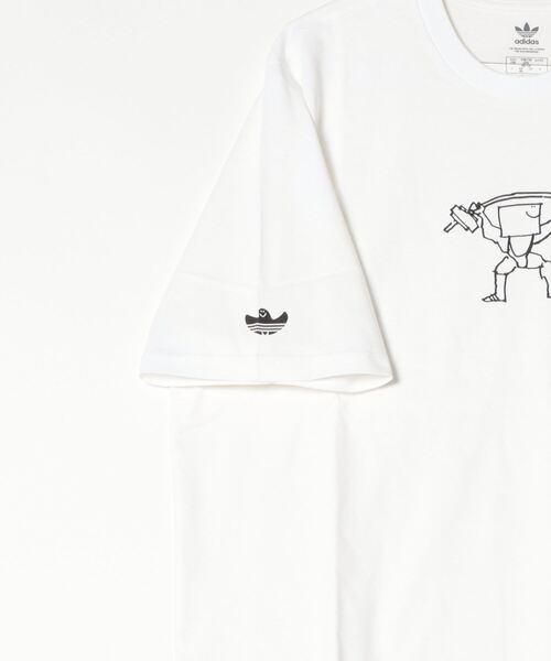 adidas オリジナル Tシャツ ホワイト 韓国 韓国 adidas クロップドTシャツ ホワイト ミニT - メルカリ