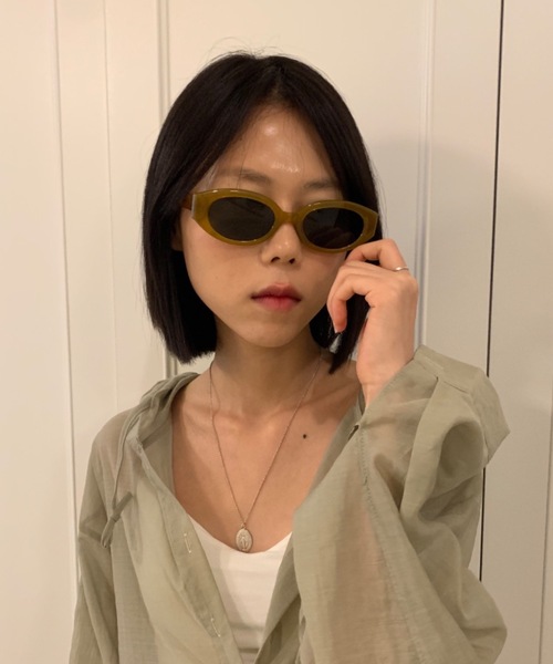 Didot.showroom（ディドット ショールーム）の「EYEWEAR 005（サングラス・レディース・ブラウン/ブラック/クリア/オレンジ・FREE）」の2枚目の写真