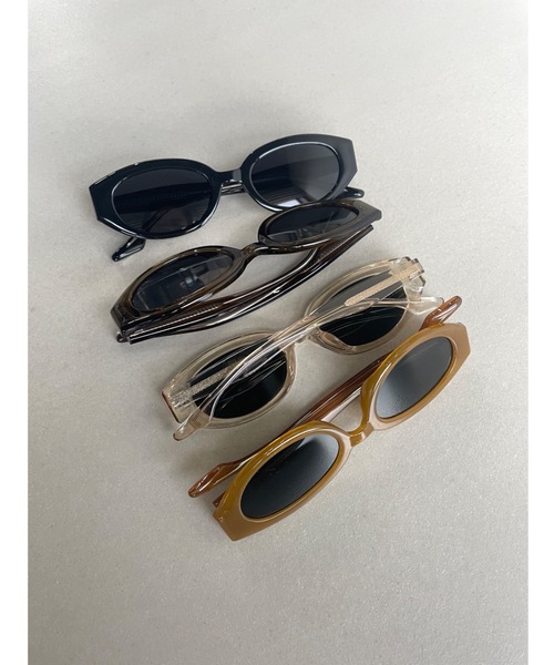 Didot.showroom（ディドット ショールーム）の「EYEWEAR 005（サングラス・レディース・ブラウン/ブラック/クリア/オレンジ・FREE）」の6枚目の写真