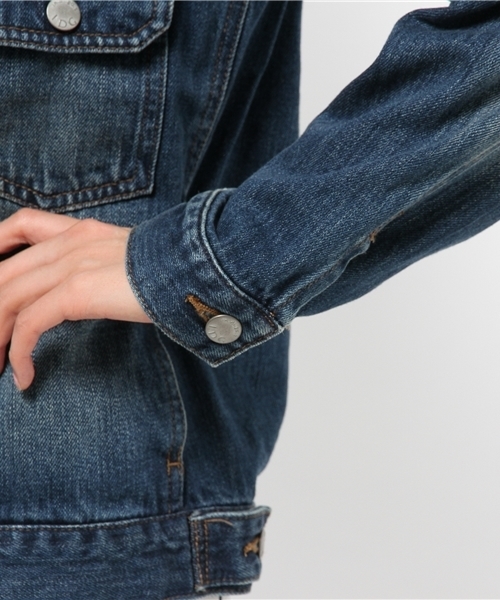 CIAOPANIC（チャオパニック）の「【Ciaopanic】　Gジャン（デニムジャケット・レディース・インディゴブルー/ブルー・FREE）」の7枚目の写真