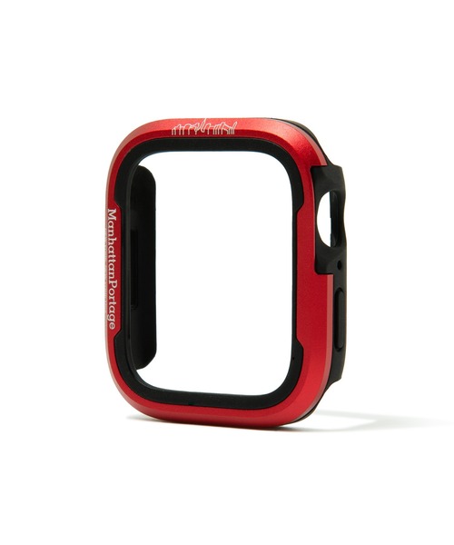 Manhattan Portage(マンハッタンポーテージ)の「【Manhattan Portage】Hybrid Apple Watch Case(Series 7 45mm) FSUN(その他小物・メンズ・ブラック/レッド・FREE)」の1枚目の写真
