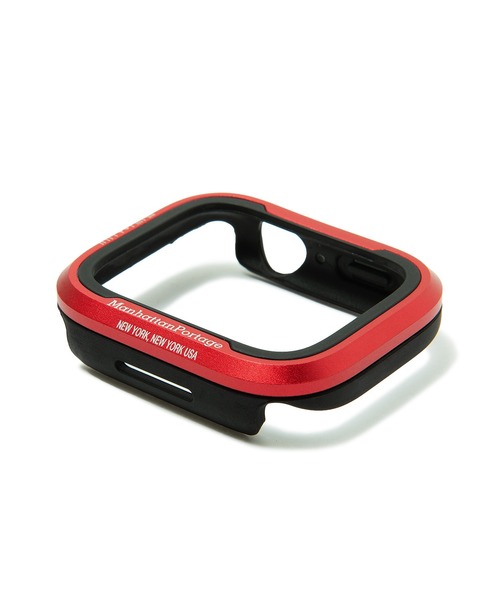 Manhattan Portage(マンハッタンポーテージ)の「【Manhattan Portage】Hybrid Apple Watch Case(Series 7 45mm) FSUN(その他小物・メンズ・ブラック/レッド・FREE)」の4枚目の写真