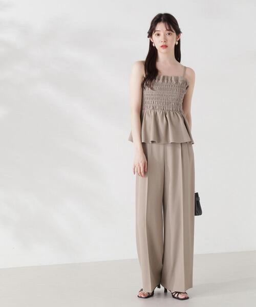 PROPORTION BODY DRESSING(プロポーションボディドレッシング)の「シャーリングビスチェ / 1214210809(シャツ/ブラウス・レディース・ダークグレー/パープル/ベージュ・SMALL/MEDIUM)」の21枚目の写真