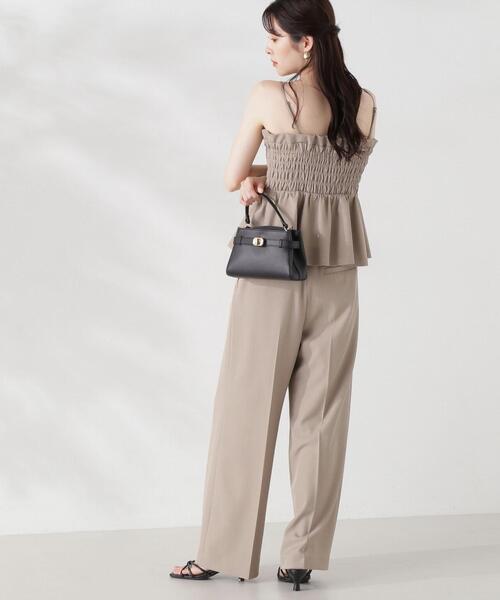 PROPORTION BODY DRESSING(プロポーションボディドレッシング)の「シャーリングビスチェ / 1214210809(シャツ/ブラウス・レディース・ダークグレー/パープル/ベージュ・SMALL/MEDIUM)」の22枚目の写真