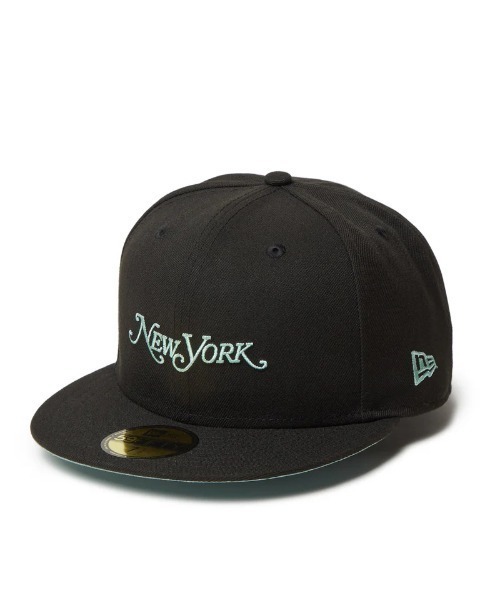 NEW ERA(ニューエラ)の「【NEW ERA】59FIFTY NEWYORK MAGAZINE / フィフティーナインフィフティーニューヨークマガジン(キャップ・メンズ・ブラック・7 1/4/7 3/8/7 1/2/7 5/8)」の1枚目の写真