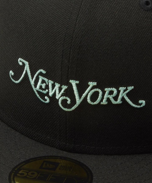 NEW ERA(ニューエラ)の「【NEW ERA】59FIFTY NEWYORK MAGAZINE / フィフティーナインフィフティーニューヨークマガジン(キャップ・メンズ・ブラック・7 1/4/7 3/8/7 1/2/7 5/8)」の3枚目の写真
