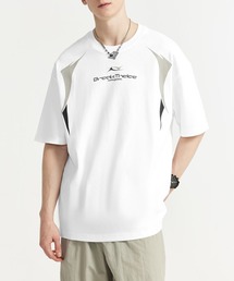 aimoha | aimoha outdoor ユニセックス オーバーサイズ コットン 半袖 Tシャツ (SS)(Tシャツ/カットソー)