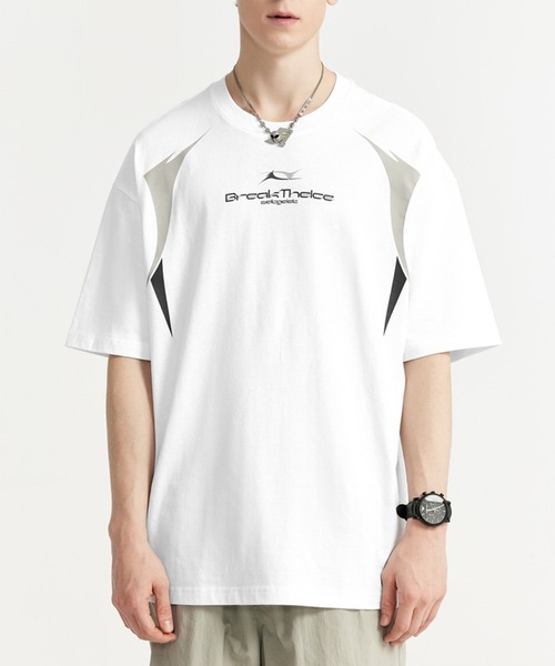 aimoha(アイモハ)の「aimoha outdoor ユニセックス オーバーサイズ コットン 半袖 Tシャツ (SS)(Tシャツ/カットソー・レディース・ブラック/ホワイト・MEDIUM/LARGE/X-LARGE)」の10枚目の写真