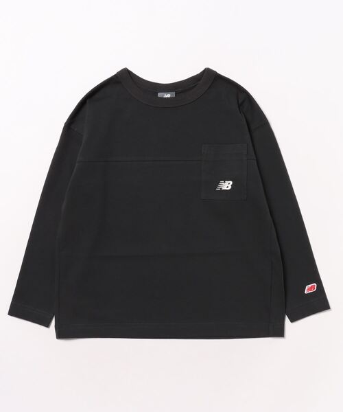 NEW BALANCE(ニューバランス)の「《New Balance》ABT45503(Tシャツ/カットソー・キッズ・ネイビー/ブラック/ホワイト系その他・130/140/150/160)」の2枚目の写真