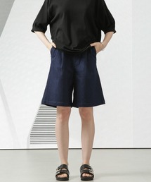 SOFIA（Apo(s)ture）（ソフィア）の「SOFIA-001/デニムワンタックショートパンツ（デニムパンツ）」