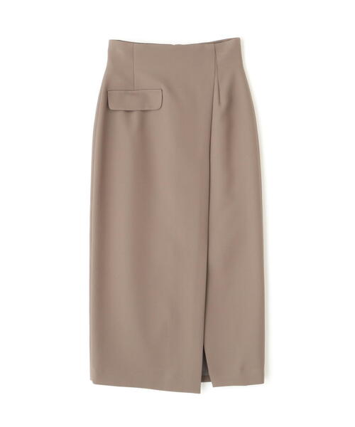 PROPORTION BODY DRESSING（プロポーションボディドレッシング）の「ラップ風タイトスカート / 1214220906（スカート・レディース・ブラウン系その他/ベージュ/ブラウン・SMALL/MEDIUM）」の17枚目の写真