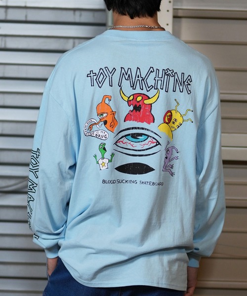 TOY MACHINE ロゴ グラフィック ロンT 長袖 トイマシーン スケボー ムラサキスポーツ限定】 TOY MACHINE トイマシーン レディース