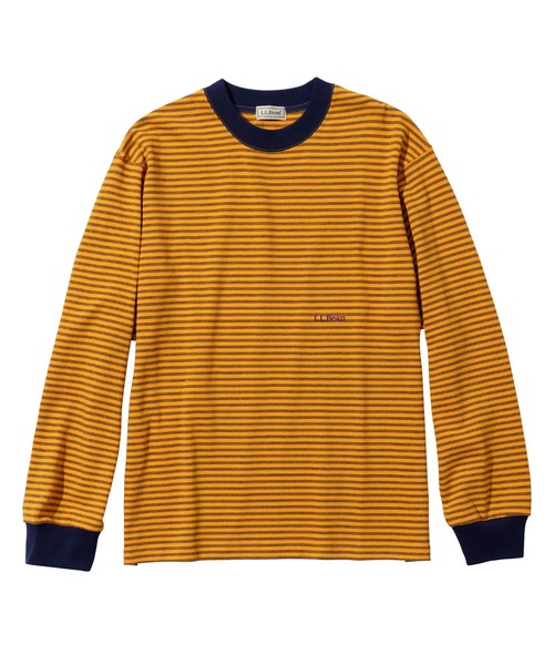 L.L.Bean（エルエルビーン）の「【JAPAN EDITION】ユニオン・ロングスリーブ・ストライプ・ティ（Tシャツ/カットソー・メンズ・ホワイト系その他/ブラック系その他/ブルー系その他/イエロー系その他・MEDIUM/LARGE）」の7枚目の写真