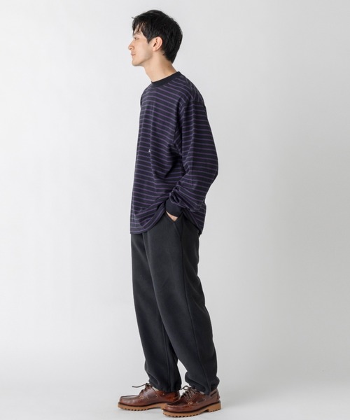 L.L.Bean（エルエルビーン）の「【JAPAN EDITION】ユニオン・ロングスリーブ・ストライプ・ティ（Tシャツ/カットソー・メンズ・ホワイト系その他/ブラック系その他/ブルー系その他/イエロー系その他・MEDIUM/LARGE）」の13枚目の写真