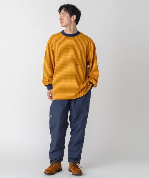 L.L.Bean（エルエルビーン）の「【JAPAN EDITION】ユニオン・ロングスリーブ・ストライプ・ティ（Tシャツ/カットソー・メンズ・ホワイト系その他/ブラック系その他/ブルー系その他/イエロー系その他・MEDIUM/LARGE）」の20枚目の写真