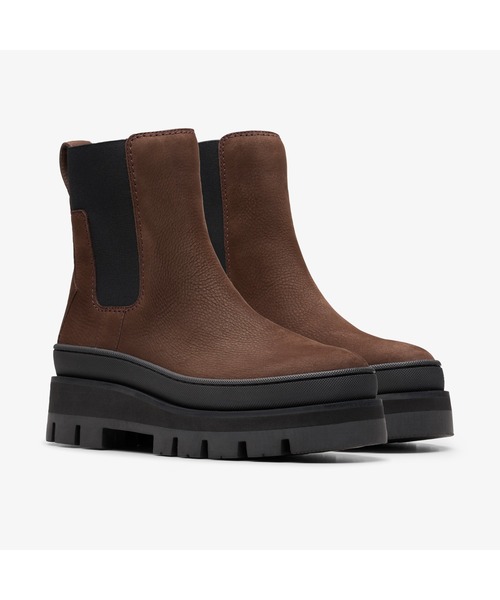 Clarks(クラークス)の「Orianna2 Top / オリアンナ2トップ(ダークブラウンヌバック)(ブーツ・レディース・ダークブラウン・UK3.5/UK4/UK4.5/UK5/UK3/UK5.5/UK6)」の10枚目の写真