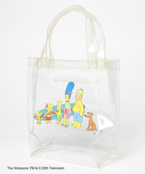 LEPSIM(レプシィム)の「【THE SIMPSONS/ザ・シンプソンズ】プリントクリアバッグ 140537(トートバッグ・レディース・イエロー/ピンク・ONE SIZE)」の6枚目の写真