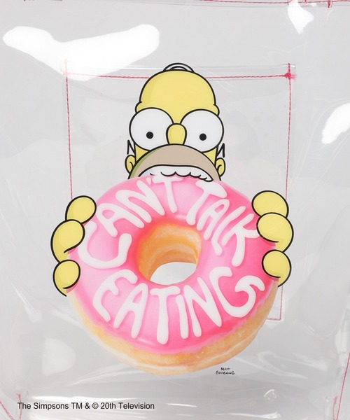 LEPSIM(レプシィム)の「【THE SIMPSONS/ザ・シンプソンズ】プリントクリアバッグ 140537(トートバッグ・レディース・イエロー/ピンク・ONE SIZE)」の13枚目の写真