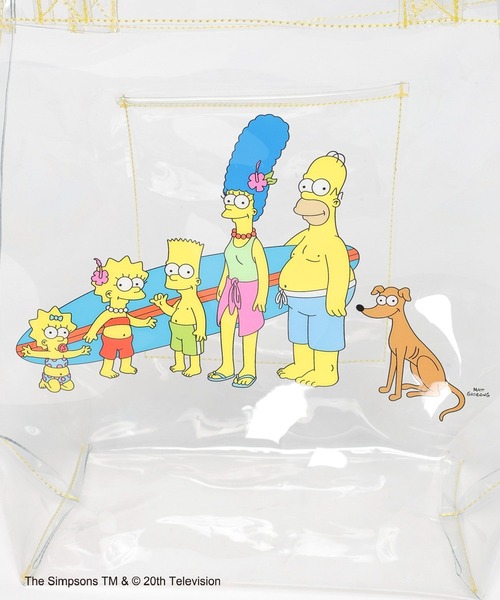 LEPSIM(レプシィム)の「【THE SIMPSONS/ザ・シンプソンズ】プリントクリアバッグ 140537(トートバッグ・レディース・イエロー/ピンク・ONE SIZE)」の15枚目の写真
