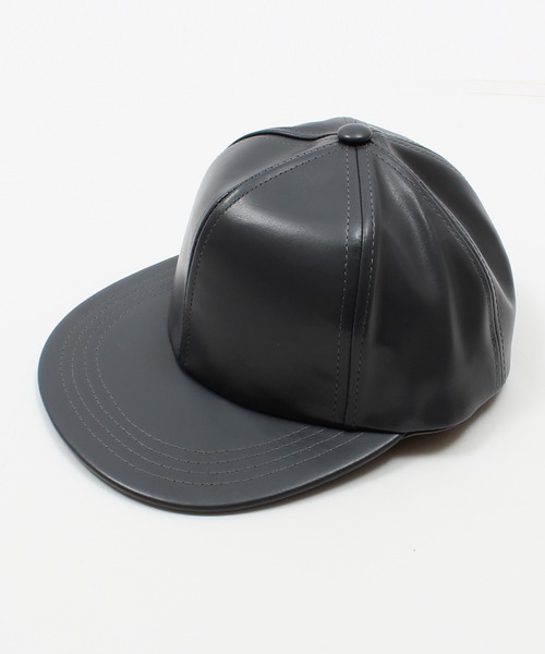 フェイクレザー キャップ（キャップ）｜ZI-ON（ジーオン）の
