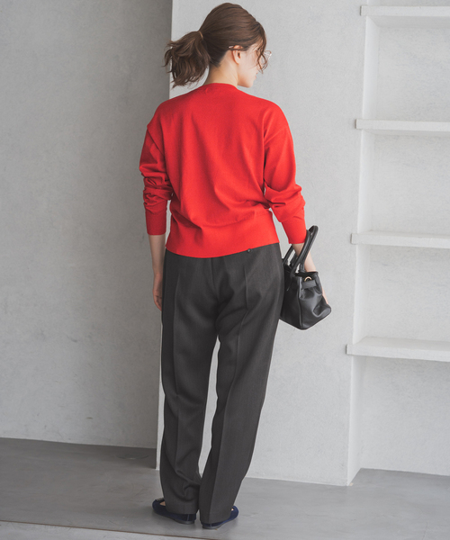 LEVITA ロングスリーブクルーカーディガン（カーディガン/ボレロ