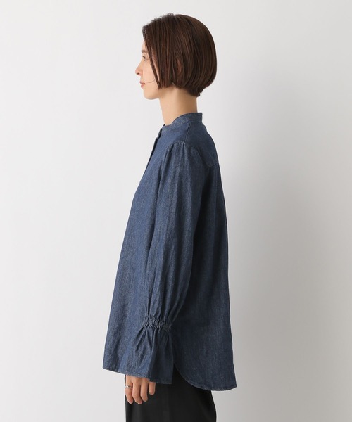 LEPSIM（レプシィム）の「2Pデニムブラウス　139256（シャツ/ブラウス・レディース・ネイビー/ブルー・FREE）」の20枚目の写真