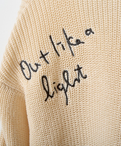 CIAOPANIC TYPY(チャオパニックティピー)の「【KIDS】ポイント刺繍ニットカーデ(カーディガン/ボレロ・キッズ・オフホワイト/グレー/ブラック・SMALL/MEDIUM/LARGE/X-LARGE/XX-LARGE)」の17枚目の写真