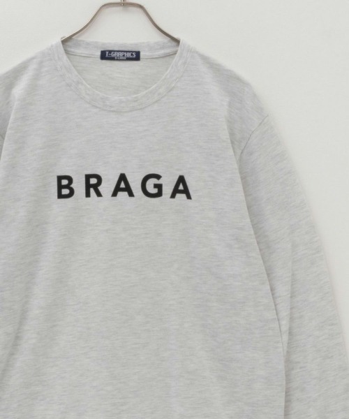 Mac-House(マックハウス)の「T-GRAPHICS ロゴプリント長袖Tシャツ(Tシャツ/カットソー・メンズ・ブラック/グレー/ホワイト/ライトグレー/チャコールグレー/アイボリー/ブルー系/グリーン系/ホワイト系1/グレー系2/ブルーグリーン/ブラック系2/ライトグレー系1/グレー系1/ブラック系1/ブラウン・S/M/L/XL)」の10枚目の写真