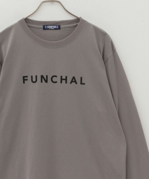 Mac-House(マックハウス)の「T-GRAPHICS ロゴプリント長袖Tシャツ(Tシャツ/カットソー・メンズ・ブラック/グレー/ホワイト/ライトグレー/チャコールグレー/アイボリー/ブルー系/グリーン系/ホワイト系1/グレー系2/ブルーグリーン/ブラック系2/ライトグレー系1/グレー系1/ブラック系1/ブラウン・S/M/L/XL)」の12枚目の写真