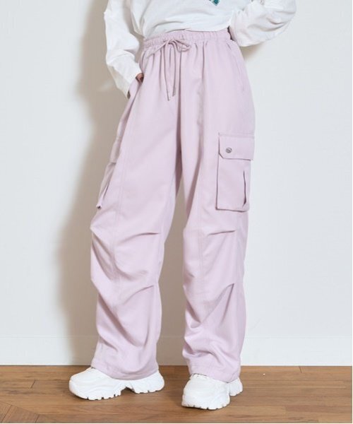 LOVETOXIC（ラブトキシック）の「【LTXC】ドローコードカーゴパンツ（その他パンツ・キッズ・ブラウン/グレー/アイボリー/カーキ/ブラック/ラベンダー/クリーム・S/M/L/LL）」の7枚目の写真