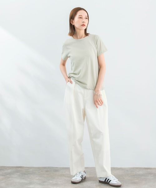 GREYCHORD（グレーコード）の「GREYCHORD　LIZA（Tシャツ/カットソー・レディース・グレー/グレー系その他/ホワイト・1）」の16枚目の写真