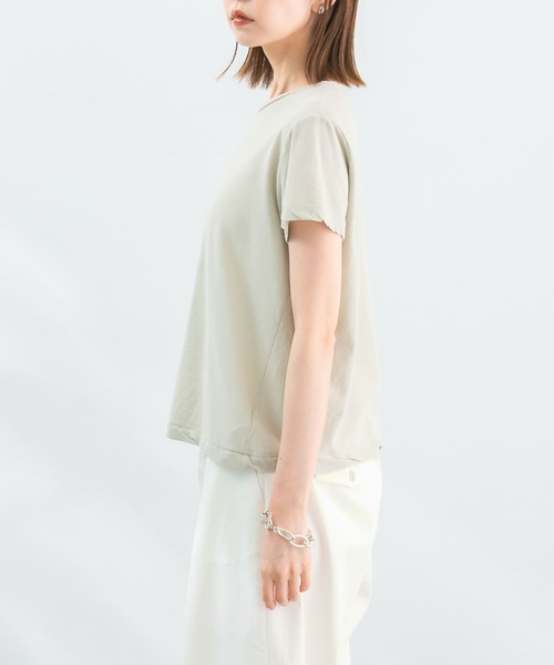 GREYCHORD（グレーコード）の「GREYCHORD　LIZA（Tシャツ/カットソー・レディース・グレー/グレー系その他/ホワイト・1）」の18枚目の写真