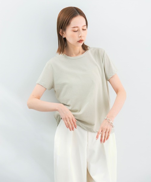 GREYCHORD（グレーコード）の「GREYCHORD　LIZA（Tシャツ/カットソー・レディース・グレー/グレー系その他/ホワイト・1）」の3枚目の写真