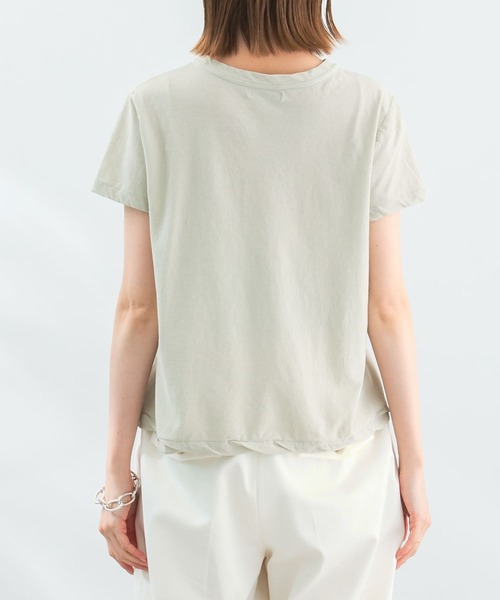 GREYCHORD（グレーコード）の「GREYCHORD　LIZA（Tシャツ/カットソー・レディース・グレー/グレー系その他/ホワイト・1）」の6枚目の写真