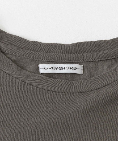 GREYCHORD（グレーコード）の「GREYCHORD　LIZA（Tシャツ/カットソー・レディース・グレー/グレー系その他/ホワイト・1）」の9枚目の写真
