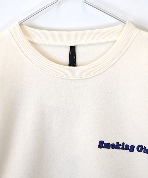 Starting Over(スターティングオーバー)の「back print illustration sweat shirt/バックプリント イラスト スウェットシャツ(スウェット・メンズ・ブラック/グレー系その他/チャコールグレー/ブラック系その他/ホワイト/ホワイト系その他・M/L/XL)」の11枚目の写真