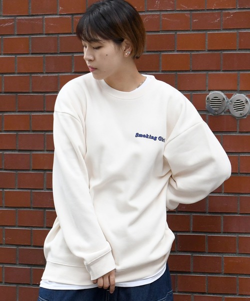 Starting Over(スターティングオーバー)の「back print illustration sweat shirt/バックプリント イラスト スウェットシャツ(スウェット・メンズ・ブラック/グレー系その他/チャコールグレー/ブラック系その他/ホワイト/ホワイト系その他・M/L/XL)」の16枚目の写真
