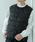 TAIONi^CIj́uTAION@Crew Neck Button Down Vesti_ExXgjvbubN