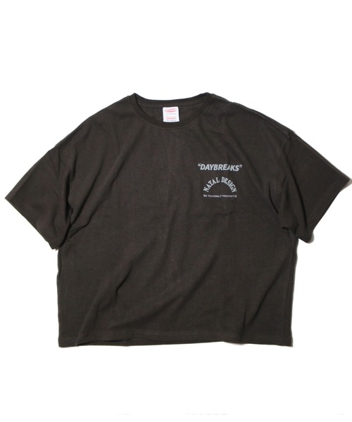 tシャツ HEMP WIDE TEE PRINTED DAYBREAKS 2 レディース メンズ natal design tシャツ HEMP WIDE TEE PRINTED DAYBREAKS 2