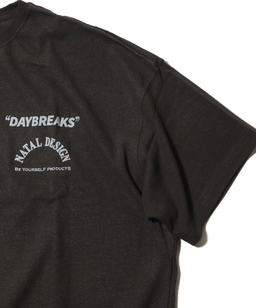 NATAL DESIGN(ネイタルデザイン)の「HEMP WIDE TEE PRINTED DAYBREAKS 2(Tシャツ/カットソー・メンズ・オリーブドラブ/ナチュラル/ブラック系その他/シアン/オリーブ/ローズ/ラベンダー/ブルー系その他・X-LARGE/LARGE/MEDIUM)」の22枚目の写真