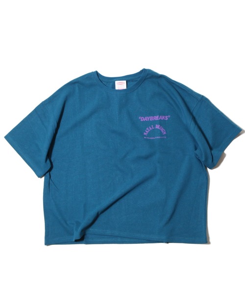 HEMP WIDE TEE PRINTED DAYBREAKS 2（Tシャツ/カットソー）｜NATAL