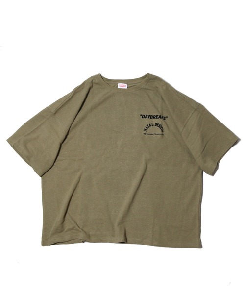 HEMP WIDE TEE PRINTED DAYBREAKS 2（Tシャツ/カットソー