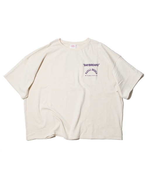 NATAL DESIGN(ネイタルデザイン)の「HEMP WIDE TEE PRINTED DAYBREAKS 2(Tシャツ/カットソー・メンズ・オリーブドラブ/ナチュラル/ブラック系その他/シアン/オリーブ/ローズ/ラベンダー/ブルー系その他・X-LARGE/LARGE/MEDIUM)」の21枚目の写真