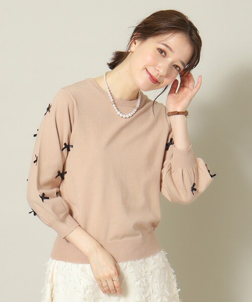 セール】【手洗い可】リボンニット（ニット/セーター）｜ITS'DEMO