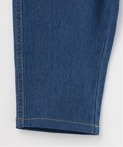 petit main（プティマイン）の「ストレッチデニムオーバーオール（サロペット/オーバーオール・キッズ・ネイビー/ブラック・L/M/S）」の10枚目の写真