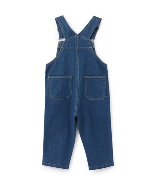 petit main（プティマイン）の「ストレッチデニムオーバーオール（サロペット/オーバーオール・キッズ・ネイビー/ブラック・L/M/S）」の16枚目の写真