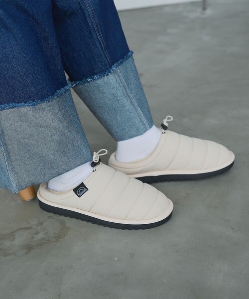 coen（コーエン）の「【C.Mt】撥水モックシューズ（サンダル・レディース・ナチュラル/ブラック・S/M/L/XL）」の22枚目の写真