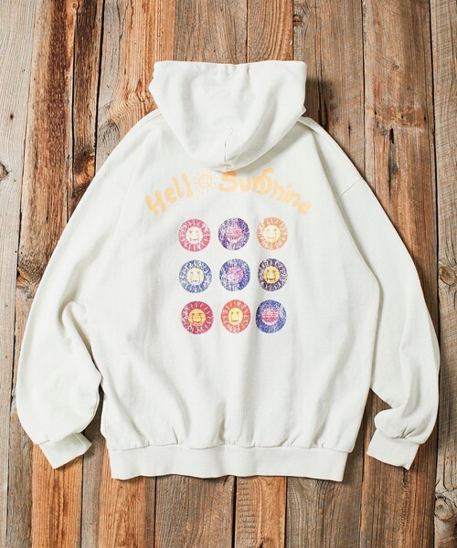 【セール】JONAS CLAESSON/ジョナスクレアッソン Insideout HELLO SUNSHINE SWT PARKA/インサイドアウト ハローサンシャイン スウェットパーカー/リバーシブル（パーカー）｜Jonas Claesson（ジョナスクレアッソン）