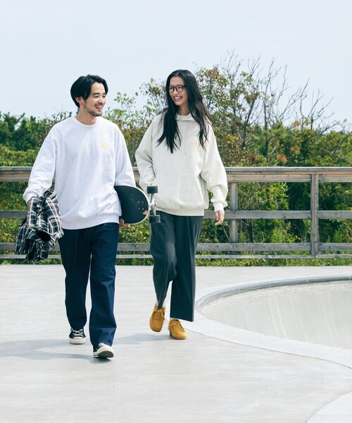 【セール】JONAS CLAESSON/ジョナスクレアッソン Insideout HELLO SUNSHINE SWT PARKA/インサイドアウト ハローサンシャイン スウェットパーカー/リバーシブル（パーカー）｜Jonas Claesson（ジョナスクレアッソン）